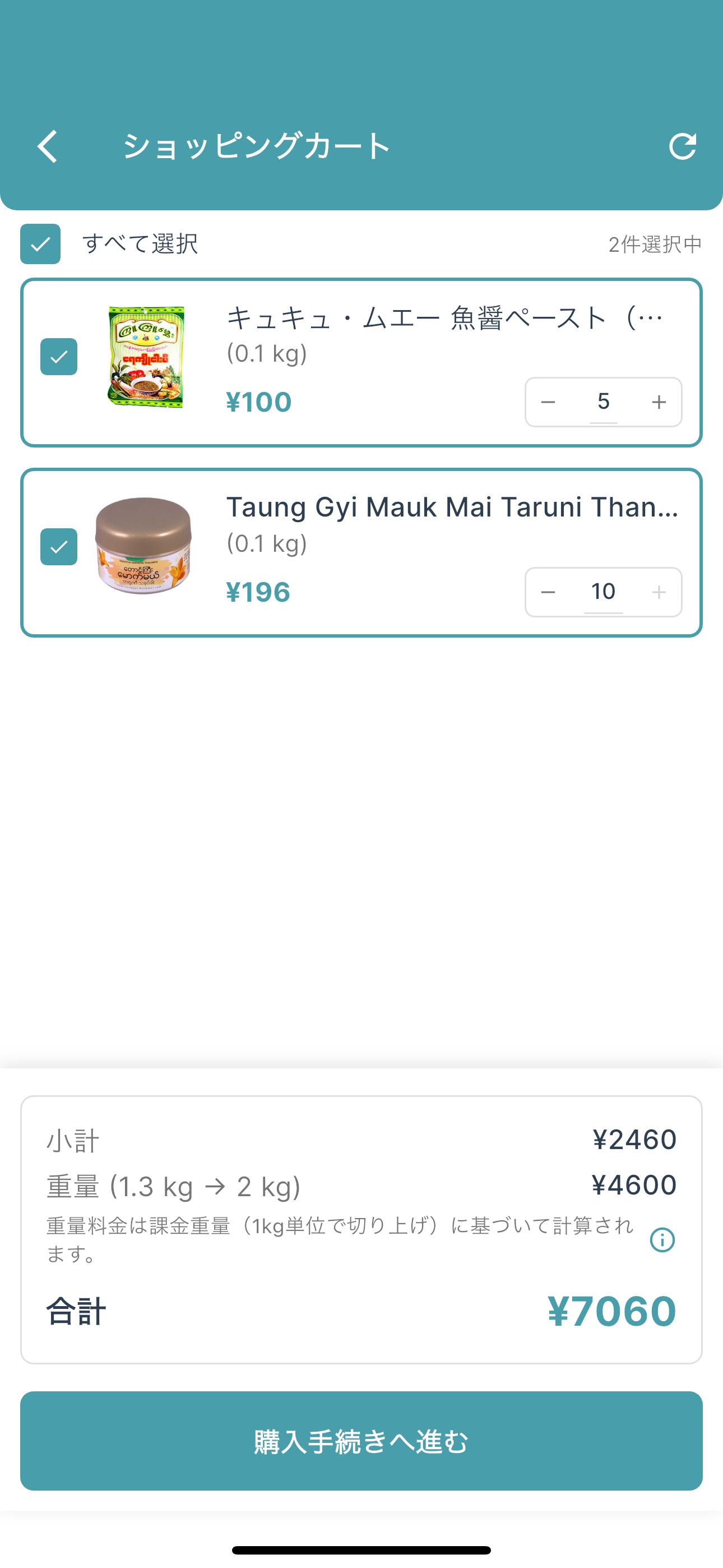 Burmmy Shopping Cart